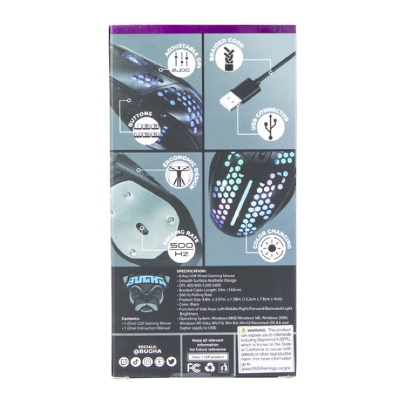 Bugha LED Gaming Mouse - Picture 7 of 7
